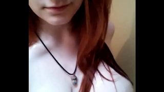 Cute Naked Redhead Teen Babe Teasing & Pussy Fingering On Cam Show